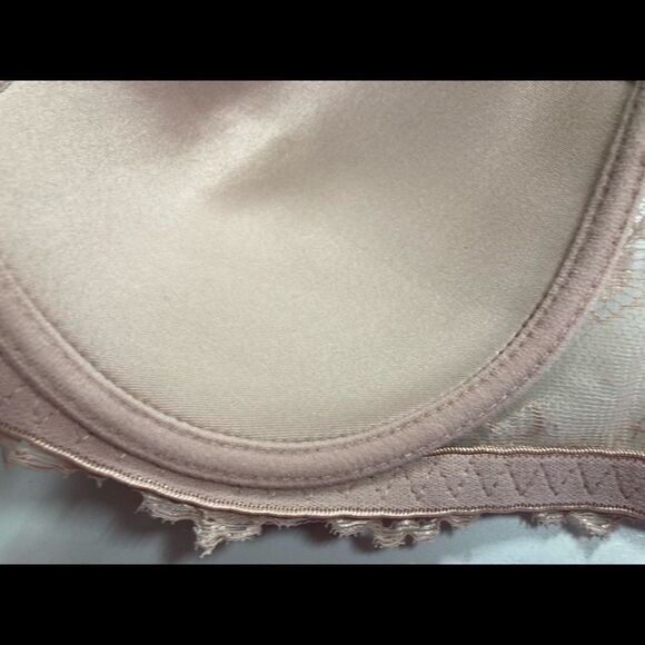Lacy Tan Bra, Size 36D‎ - Picture 6 of 12